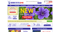 Desktop Screenshot of brecksbulbs.ca